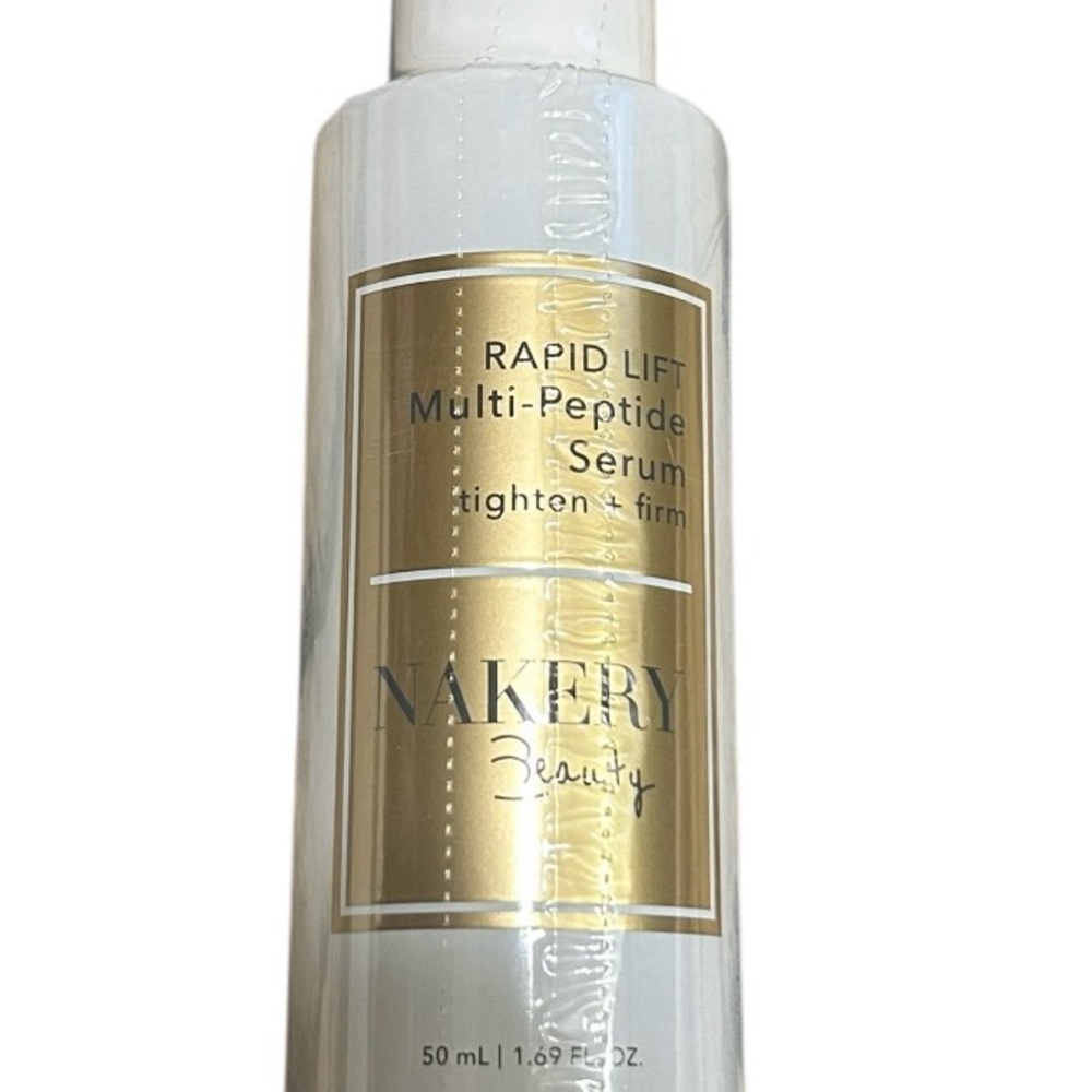 Nakery Beauty Rapid Lift Multi-Peptide Serum - Gold & White